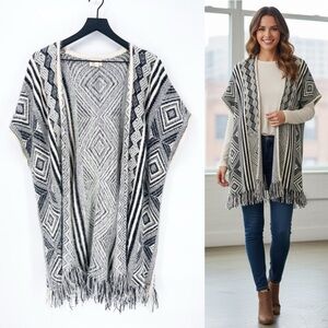 Stitch Fix Emory Park Emiliana Longline Open Front Cardigan Small